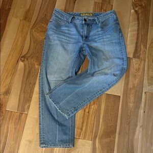 Seven7 Light Blue Straight Jeans